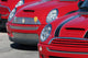 red mini coopers Wall Mural