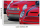 red mini coopers Wall Mural