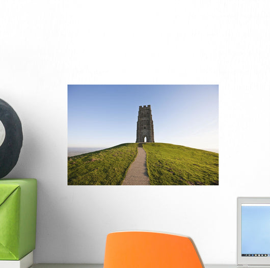 Tower On Top Of Hill Wall Mural