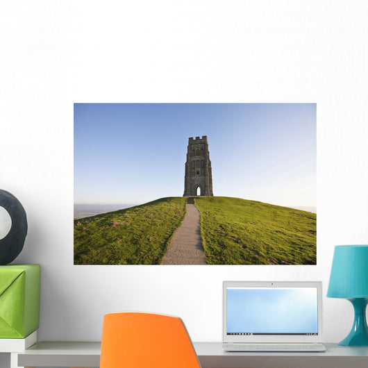Tower On Top Of Hill Wall Mural