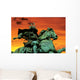 Samurai Warrior Wall Mural