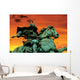 Samurai Warrior Wall Mural