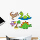 Various Dinosaur Collection Wall Decal
