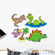Various Dinosaur Collection Wall Decal