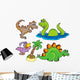 Various Dinosaur Collection Wall Decal
