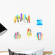 Real estate and construction icons / logos - 3 Wall Decal