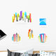 Real estate and construction icons / logos - 3 Wall Decal