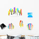 Real estate and construction icons / logos - 3 Wall Decal