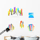 Real estate and construction icons / logos - 3 Wall Decal