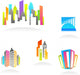 Real estate and construction icons / logos - 3 Wall Decal