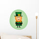St Patricks Day Leprechaun Wall Mural