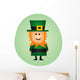 St Patricks Day Leprechaun Wall Mural