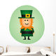 St Patricks Day Leprechaun Wall Mural