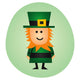 St Patricks Day Leprechaun Wall Mural