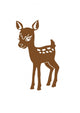 Rehkitz-Fawn Wall Decal
