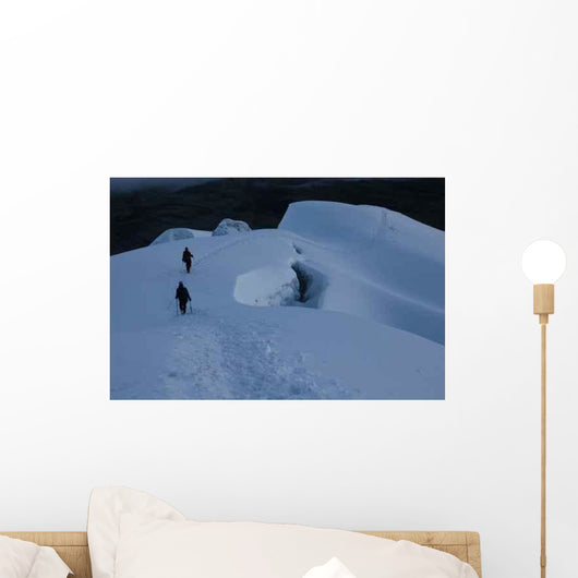 Two Mountaineers Wall Decal