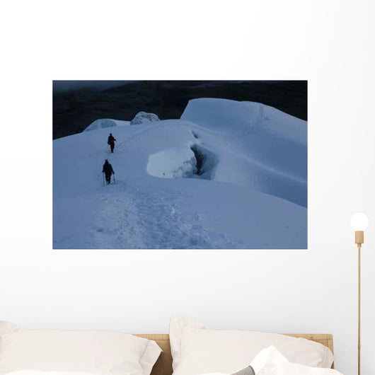 Two Mountaineers Wall Decal