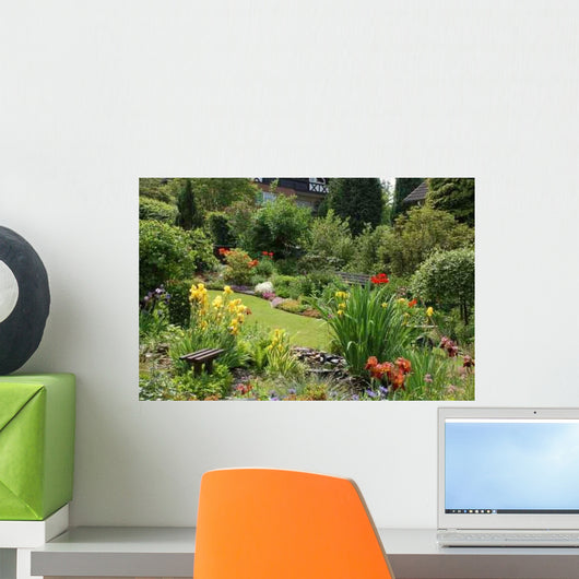 Summer Garden Wall Decal
