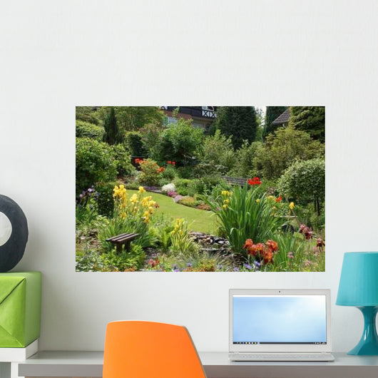 Summer Garden Wall Decal
