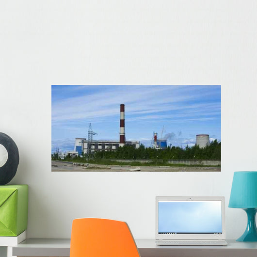 Thermoelectric Plant Wall Decal