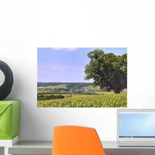 Bligny Seen from Lime Wall Decal