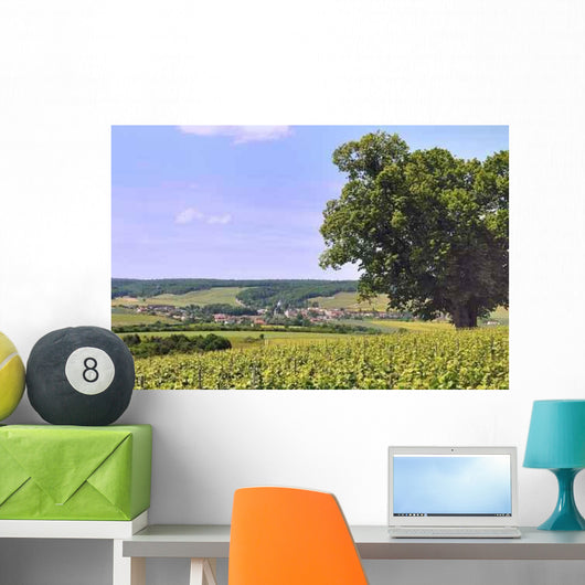 Bligny Seen from Lime Wall Decal