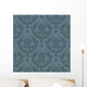 Luxury Seamless Grey Floral Wall Decal