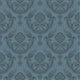 Luxury Seamless Grey Floral Wall Decal
