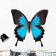 Blue butterfly Wall Decal