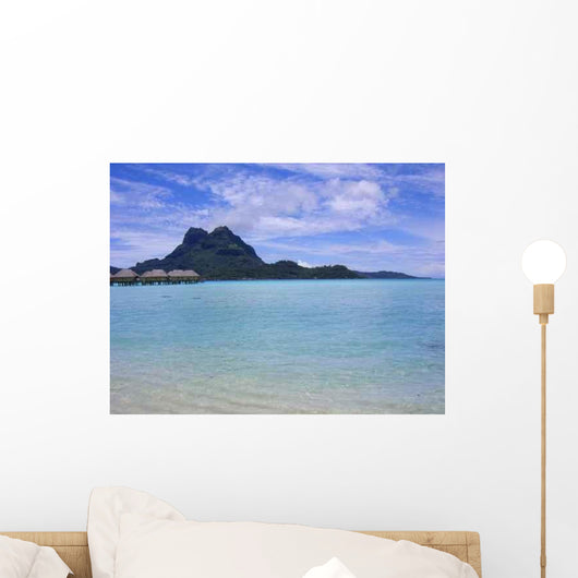 Island between Sky and Wall Decal