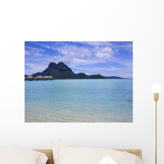 Island between Sky and Wall Decal