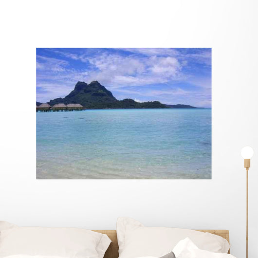 Island between Sky and Wall Decal