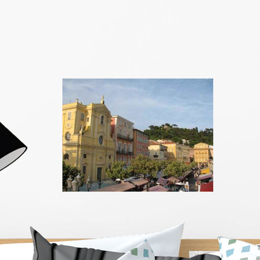 Nice Flower Market Cours Wall Decal
