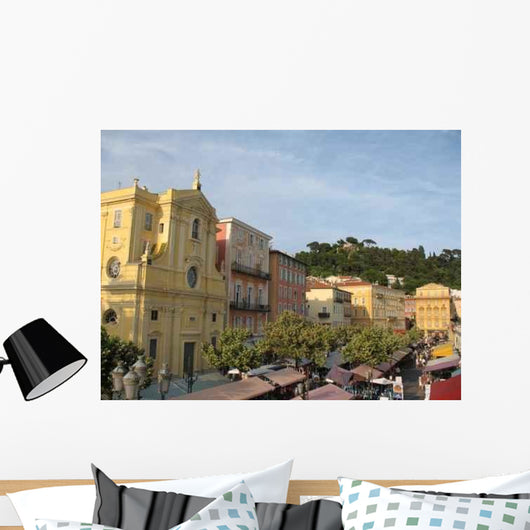 Nice Flower Market Cours Wall Decal