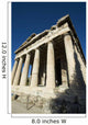 Temple of hephaestus in ancient agora of athens;Athens greece Wall Mural