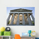 Temple of hephaestus in ancient agora of athens;Athens greece Wall Mural
