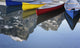 Colorful Canoes Moraine Lake Wall Decal