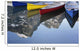 Colorful Canoes Moraine Lake Wall Decal