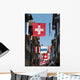 Schweiz Fahnen Wall Decal