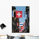 Schweiz Fahnen Wall Decal