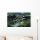 Peaceful Woodland Pond Wall Decal