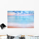 Peaceful Sunset over Sea Wall Decal