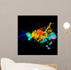 Paint splats Wall Mural