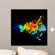 Paint splats Wall Mural