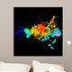 Paint splats Wall Mural