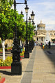 Plaza Tapatia leading to Hospicio Cabanas in Guadalajara, Mexico Wall Mural