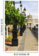 Plaza Tapatia leading to Hospicio Cabanas in Guadalajara, Mexico Wall Mural
