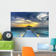Idyllic Sunset over Indian Wall Decal