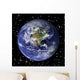 Earth Stars Wall Decal