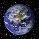 Earth Stars Wall Decal